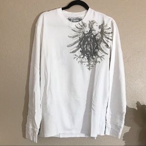 White Long Sleeve Thermal